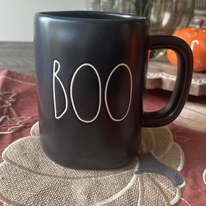 Rae Dunn Halloween Mug Black - Boo